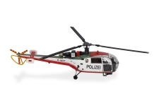 Herpa 580762 - 1:72 - Alouette III Polizei - D-HEFT